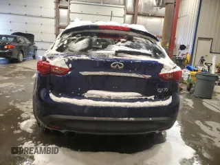 2016 Infiniti QX70 with VIN JN8CS1MW3GM750317, listed as a Copart auction lot 45525785 with 100,318 mi miles and Clean title. Bid and sale history available at DreamBid. Image 6.