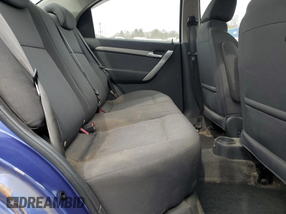 2009 Chevrolet Aveo 1LT z VIN KL1TD56E09B663627, wystawiony jako Copart lot #52882465 z przebiegiem 184 432 mil mil oraz Szkoda całkowita • Salvage title. Historia ofert i sprzedaży dostępna na DreamBid. Obrazek 10.