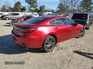 2018 Mazda 6 Grand Touring Reserve with VIN JM1GL1WY0J1322853, listed as a Copart auction lot 87226164 with 97,920 mi miles and Salvage Title. Bid and sale history available at DreamBid. Image 3.