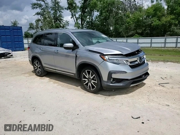 2021 Honda Pilot Touring 8-Passenger with VIN 5FNYF6H90MB079698, listed as a Copart auction lot 52011005 with 90,331 mi miles and Non repairable. Bid and sale history available at DreamBid. Image 14.