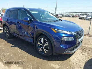 2023 Nissan Rogue SL with VIN 5N1BT3CA7PC746388, listed as a IAAI auction lot 41769573 with 40,769 mi miles. Bid and sale history available at carsss.com. Image 1.