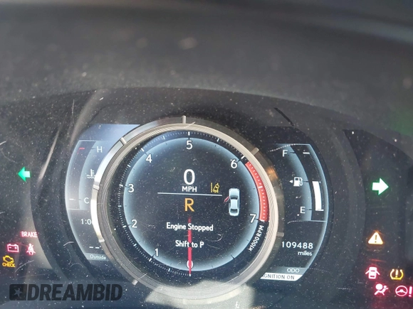 2017 Lexus IS 200t with VIN JTHBA1D29H5050318, listed as a IAAI auction lot 40234314 with 109,488 mi miles and . Bid and sale history available at DreamBid. Image 7.