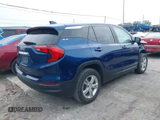 2020 GMC Terrain SLE with VIN 3GKALMEV9LL197298, listed as a IAAI auction lot 42509122 with 62,296 mi miles and . Bid and sale history available at DreamBid. Image 4.