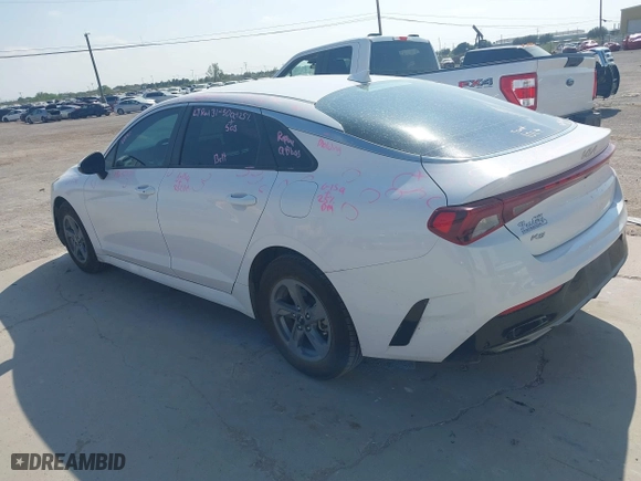 2022 Kia K5 LXS with VIN 5XXG14J25NG084342, listed as a IAAI auction lot 41360345 with 62,993 mi miles. Bid and sale history available at carsss.com. Image 3.