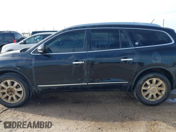 2013 Buick Enclave Leather with VIN 5GAKRCKD7DJ124591, listed as a IAAI auction lot 41760052 with 240,185 mi miles. Bid and sale history available at carsss.com. Image 14.