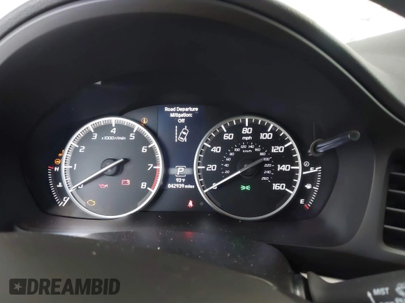 2022 Acura ILX Premium with VIN 19UDE2F77NA001829, listed as a IAAI auction lot 42470192 with 42,939 mi miles and . Bid and sale history available at DreamBid. Image 7.