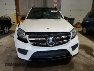 2017 Mercedes-Benz GLS 550 with VIN 4JGDF7DE0HA811541, listed as a Copart auction lot 74307404 with 119,812 mi miles and Salvage Title. Bid and sale history available at DreamBid. Image 5.