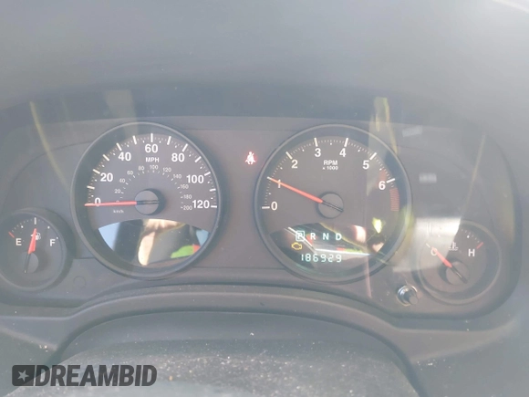 2011 Jeep Patriot Latitude with VIN 1J4NF1GB1BD258633, listed as a IAAI auction lot 41955663 with 186,929 mi miles and . Bid and sale history available at DreamBid. Image 7.