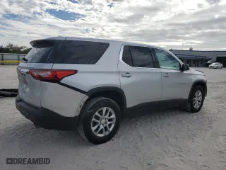 2018 Chevrolet Traverse LS with VIN 1GNERFKW7JJ206323, listed as a Copart auction lot 47264795 with 169,233 mi miles and Non Repairable. Bid and sale history available at carsss.com. Image 3.