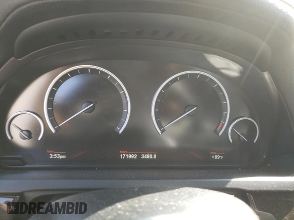2012 BMW 7 Series 750i with VIN WBAKA8C59CDX01027, listed as a Copart auction lot 57881955 with 171,992 mi miles and Clean title. Bid and sale history available at DreamBid. Image 9.