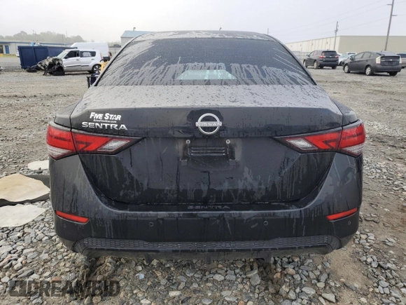 2024 Nissan Sentra S with VIN 3N1AB8BV9RY357592, listed as a Copart auction lot 50404855 with 35,668 mi miles and Salvage Title. Bid and sale history available at carsss.com. Image 6.