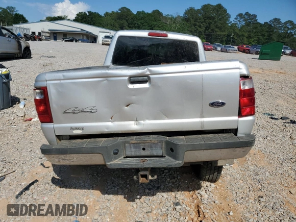 2005 Ford Ranger XL with VIN 1FTZR15E25PA85848, listed as a Copart auction lot 55028305 with Not provided miles and Salvage title. Bid and sale history available at DreamBid. Image 6.
