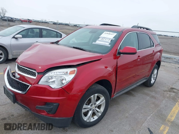 2015 Chevrolet Equinox LT with VIN 2GNALBEK8F1173030, listed as a IAAI auction lot 41848517 with 118,329 mi miles. Bid and sale history available at carsss.com. Image 2.