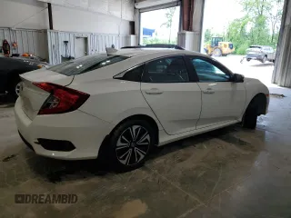 2016 Honda Civic EX-L with VIN 19XFC1F76GE036756, listed as a Copart auction lot 62067965 with 158,167 mi miles and Non repairable. Bid and sale history available at DreamBid. Image 3.