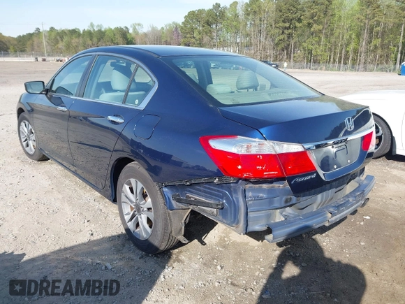 2014 Honda Accord Sedan LX with VIN 1HGCR2F3XEA217459, listed as a IAAI auction lot 41931324 with 109,500 mi miles. Bid and sale history available at carsss.com. Image 3.