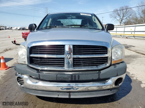 2006 Dodge Ram 1500 ST with VIN 1D7HA18K76J205920, listed as a Copart auction lot 51221865 with 157,988 mi miles and Salvage Title. Bid and sale history available at carsss.com. Image 5.