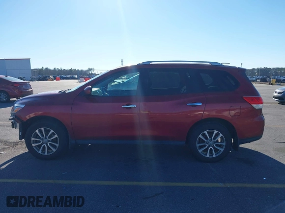 2016 Nissan Pathfinder SV with VIN 5N1AR2MN7GC645633, listed as a IAAI auction lot 41738679 with 229,359 mi miles. Bid and sale history available at carsss.com. Image 15.
