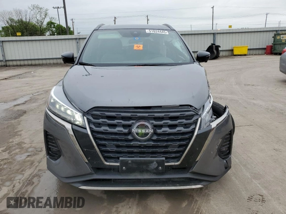 2024 Nissan Kicks SR with VIN 3N1CP5DV8RL471439, listed as a Copart auction lot 51824445 with 49,879 mi miles and Salvage Title. Bid and sale history available at DreamBid. Image 5.