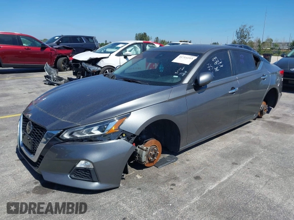 2022 Nissan Altima 2.5 SV with VIN 1N4BL4DV8NN388866, listed as a IAAI auction lot 41711215 with 54,999 mi miles. Bid and sale history available at carsss.com. Image 2.