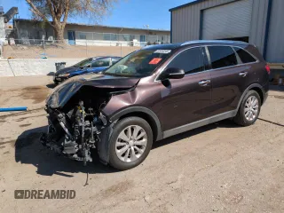 2017 Kia Sorento EX z VIN 5XYPH4A55HG302091, wystawiony jako Copart lot #52929245 z przebiegiem 54 824 mil mil oraz Szkoda całkowita • Salvage title. Historia ofert i sprzedaży dostępna na DreamBid. Obrazek 1.