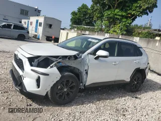 2023 Toyota RAV4 Hybrid SE with VIN JTM16RFV3PD104298, listed as a Copart auction lot 59981165 with 25,250 mi miles and Salvage title. Bid and sale history available at DreamBid. Image 1.