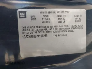 2007 Pontiac G6 GT with VIN 1G2ZH361674190279, listed as a IAAI auction lot 41789837 with 180,988 mi miles. Bid and sale history available at carsss.com. Image 9.