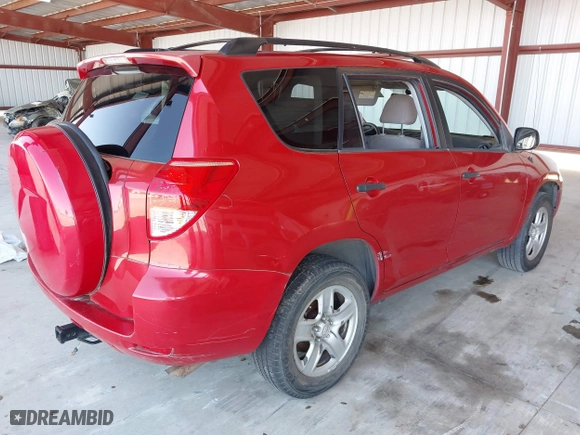 2007 Toyota RAV4 with VIN JTMZD33V076033253, listed as a IAAI auction lot 41963951 with 247,443 mi miles. Bid and sale history available at carsss.com. Image 4.