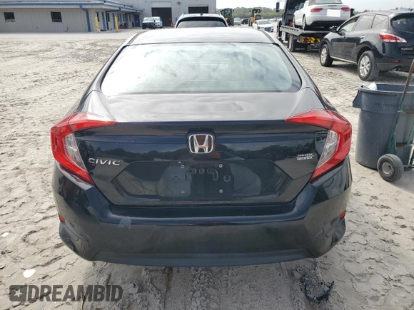 2017 Honda Civic Sedan LX with VIN 19XFC2F59HE078988, listed as a Copart auction lot 78674754 with 99,476 mi miles and Salvage Title. Bid and sale history available at carsss.com. Image 6.