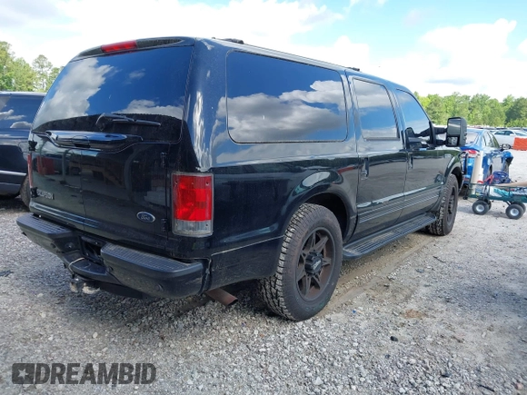 2003 Ford Excursion Special Serv z VIN 1FMNU40S23ED53961, wystawiony jako IAAI lot #42200815 z przebiegiem 232 477 mil mil oraz . Historia ofert i sprzedaży dostępna na DreamBid. Obrazek 4.