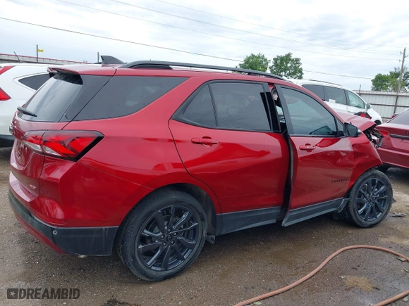 2024 Chevrolet Equinox RS with VIN 3GNAXMEG7RS108321, listed as a IAAI auction lot 39798009 with 19,812 mi miles. Bid and sale history available at carsss.com. Image 13.