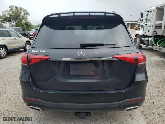 2021 Mercedes-Benz GLE with VIN 4JGFB8GB8MA428825, listed as a Copart auction lot 74134864 with 0 mi miles and Salvage Title. Bid and sale history available at carsss.com. Image 6.