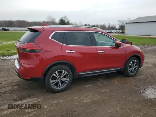 2017 Nissan Rogue S with VIN 5N1AT2MV7HC863588, listed as a Copart auction lot 52952355 with 70,478 mi miles and Salvage Title. Bid and sale history available at carsss.com. Image 3.