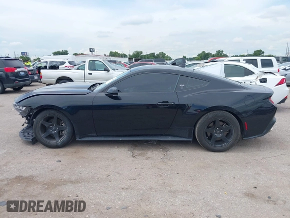 2024 Ford Mustang EcoBoost with VIN 1FA6P8THXR5108721, listed as a IAAI auction lot 42570556 with 26,621 mi miles and . Bid and sale history available at DreamBid. Image 14.