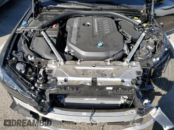 2023 BMW 4 Series M440i with VIN WBA53AT09PCL68116, listed as a Copart auction lot 75622303 with 3,449 mi miles and . Bid and sale history available at DreamBid. Image 11.