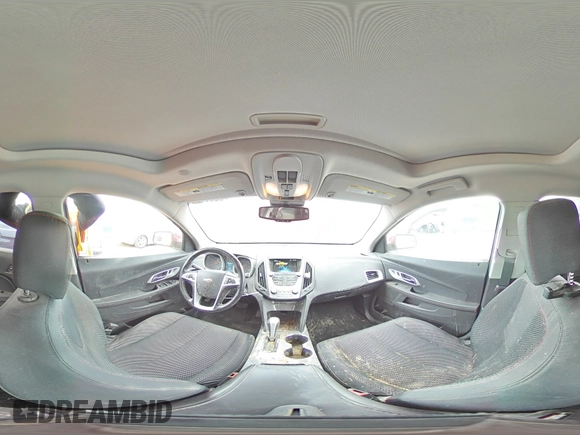 2013 Chevrolet Equinox LT with VIN 2GNFLEEK1D6283750, listed as a Copart auction lot 52260215 with 54,959 mi miles and Salvage Title. Bid and sale history available at DreamBid. Image 14.