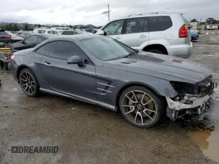 2013 Mercedes-Benz SL-Class SL 550 with VIN WDDJK7DAXDF004706, listed as a Copart auction lot 43739465 with 76,174 mi miles and Salvage Title. Bid and sale history available at carsss.com. Image 4.