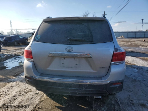 2011 Toyota Highlander Limited with VIN 5TDDK3EH5BS071058, listed as a Copart auction lot 42338935 with 182,907 mi miles and Salvage Title. Bid and sale history available at carsss.com. Image 6.