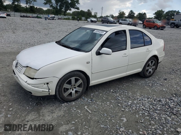 2003 Volkswagen Jetta GLS with VIN 3VWSP69M23M072619, listed as a Copart auction lot 59560205 with 345,583 mi miles and Salvage title. Bid and sale history available at DreamBid. Image 1.