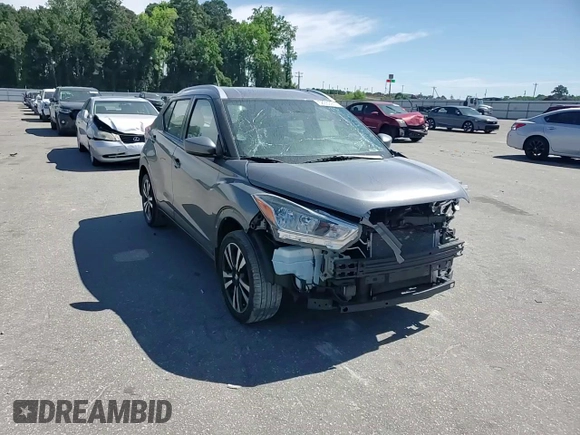 2018 Nissan Kicks SV with VIN 3N1CP5CUXJL513316, listed as a Copart auction lot 58053915 with 119,299 mi miles and Salvage title. Bid and sale history available at DreamBid. Image 14.