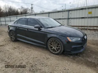 2016 Audi S3 Premium Plus with VIN WAUB1GFF2G1047896, listed as a Copart auction lot 46816835 with 113,223 mi miles and Salvage Title. Bid and sale history available at carsss.com. Image 4.