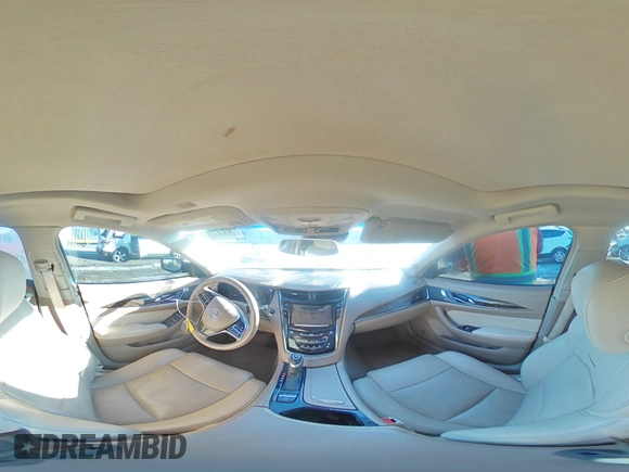 2014 Cadillac CTS Luxury RWD with VIN 1G6AR5SX0E0156163, listed as a Copart auction lot 88473785 with 95,042 mi miles and Salvage Title. Bid and sale history available at carsss.com. Image 13.