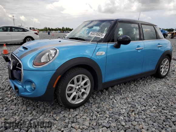 2016 MINI Hardtop 4 Door S with VIN WMWXU3C50G2D28982, listed as a Copart auction lot 63376925 with 97,519 mi miles and Salvage title. Bid and sale history available at DreamBid. Image 1.