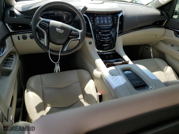 2017 Cadillac Escalade Luxury with VIN 1GYS4BKJXHR378407, listed as a Copart auction lot 44524255 with 78,986 mi miles and Salvage Title. Bid and sale history available at carsss.com. Image 8.