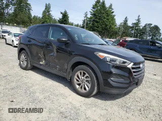2017 Hyundai Tucson SE z VIN KM8J23A4XHU396438, wystawiony jako Copart lot #59636915 z przebiegiem 36 493 mil mil oraz Szkoda całkowita • Salvage title. Historia ofert i sprzedaży dostępna na DreamBid. Obrazek 4.