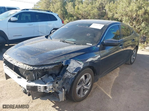 2019 Honda Insight LX with VIN 19XZE4F17KE003004, listed as a IAAI auction lot 41657707 with 110,875 mi miles. Bid and sale history available at carsss.com. Image 2.