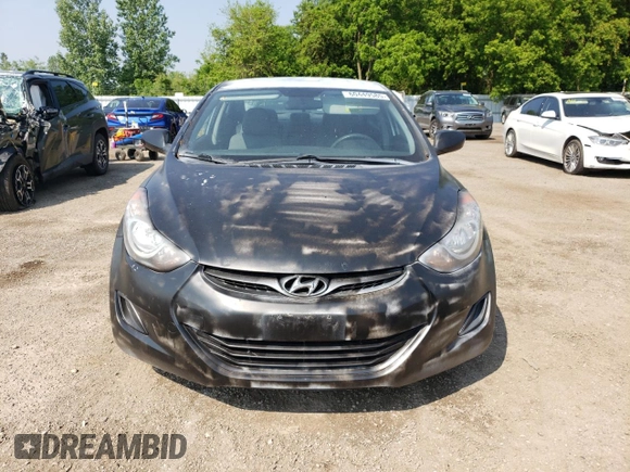 2013 Hyundai Elantra GLS with VIN 5NPDH4AE1DH233633, listed as a Copart auction lot 60449585 with 124,839 mi miles and Clean title. Bid and sale history available at DreamBid. Image 5.