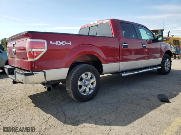 2014 Ford F-150 XL with VIN 1FTFW1ET2EFC59398, listed as a Copart auction lot 51545045 with 97,518 mi miles and Salvage Title. Bid and sale history available at carsss.com. Image 3.