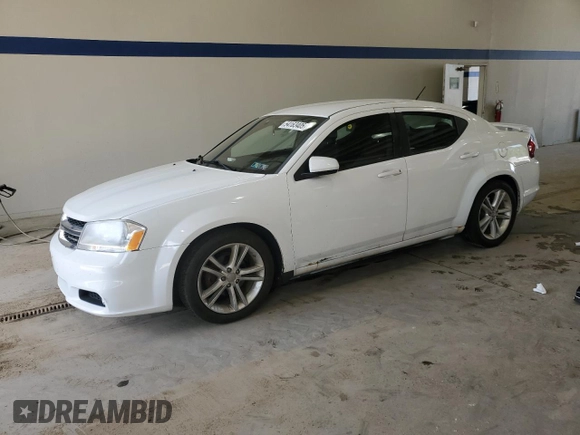 2011 Dodge Avenger Heat with VIN 1B3BD1FG4BN551983, listed as a Copart auction lot 54163405 with 111,996 mi miles and Salvage Title. Bid and sale history available at DreamBid. Image 1.