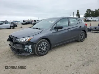 2019 Subaru Impreza with VIN 4S3GTAA62K3705821, listed as a Copart auction lot 52776725 with 124,400 mi miles and Salvage title. Bid and sale history available at DreamBid. Image 1.