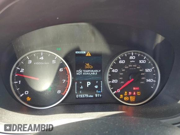 2024 Mitsubishi Eclipse Cross ES with VIN JA4ATUAA7RZ001708, listed as a Copart auction lot 58759225 with 19,379 mi miles and Salvage title. Bid and sale history available at DreamBid. Image 9.